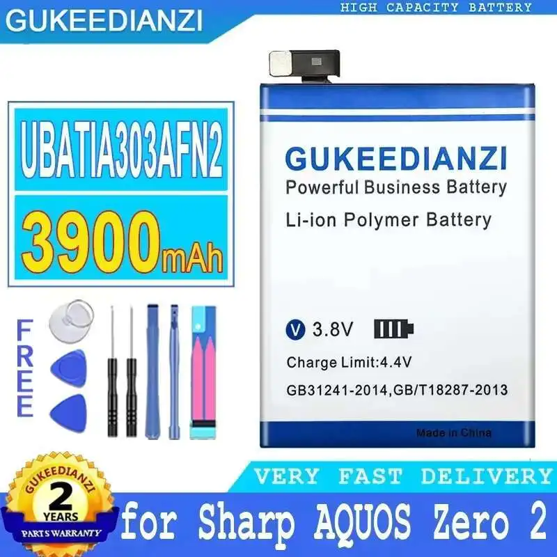 For Sharp Aquos Zero 2 Mobile Phone Battery High Performance UBATIA303AFN2 3900mAh
For Sharp Aquos Zero 2 Mobile Phone Battery High Performance UBATIA303AFN2 3900mAh