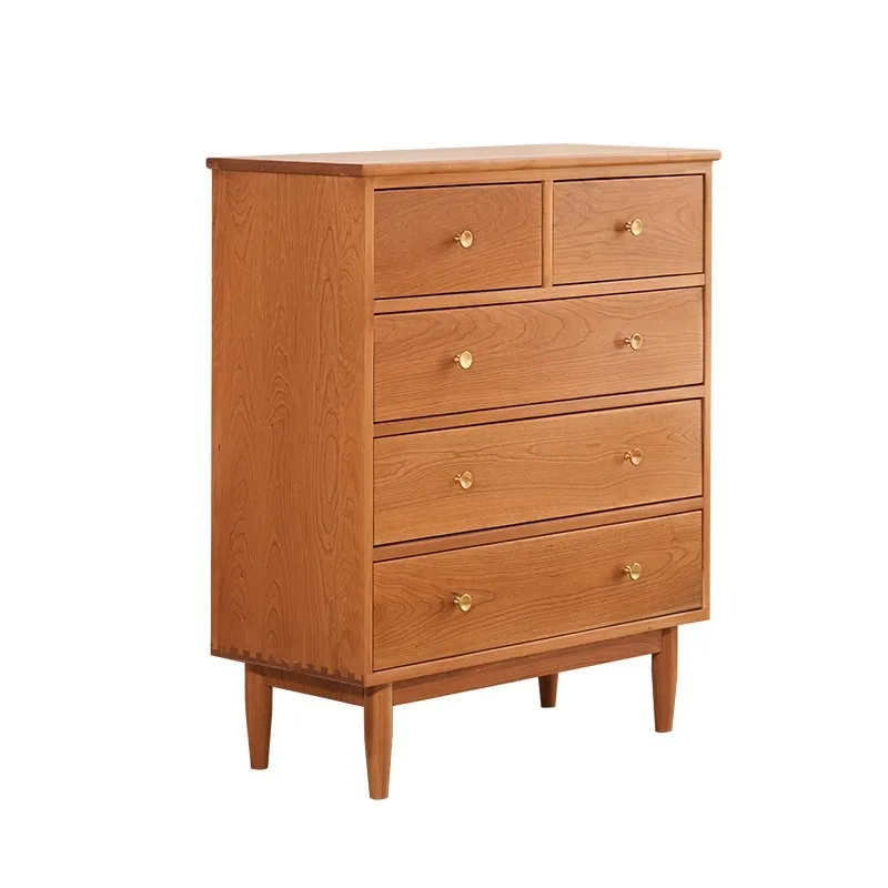 All solid wood chest of drawers, simple bedroom, living room, multi-functional storage and dining side cabinet
All solid wood chest of drawers, simple bedroom, living room, multi-functional storage and dining side cabinet