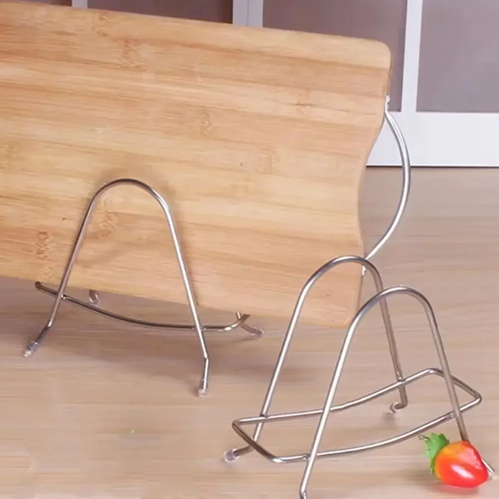 Stainless Steel Cutting Board Holder Chopping Board Stand Rack Kitchen Storage Shelving Household Organizer
Stainless Steel Cutting Board Holder Chopping Board Stand Rack Kitchen Storage Shelving Household Organizer