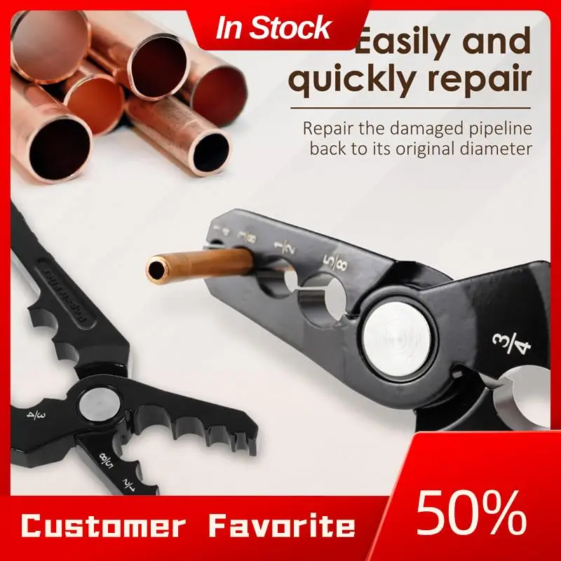 AT03 Top Copper Tube Rounder, Manual Pipe Rounding Plier With 6 Hole Design, Flat Tube Repair Plier, Copper Benders Tool
AT03 Top Copper Tube Rounder, Manual Pipe Rounding Plier With 6 Hole Design, Flat Tube Repair Plier, Copper Benders Tool
