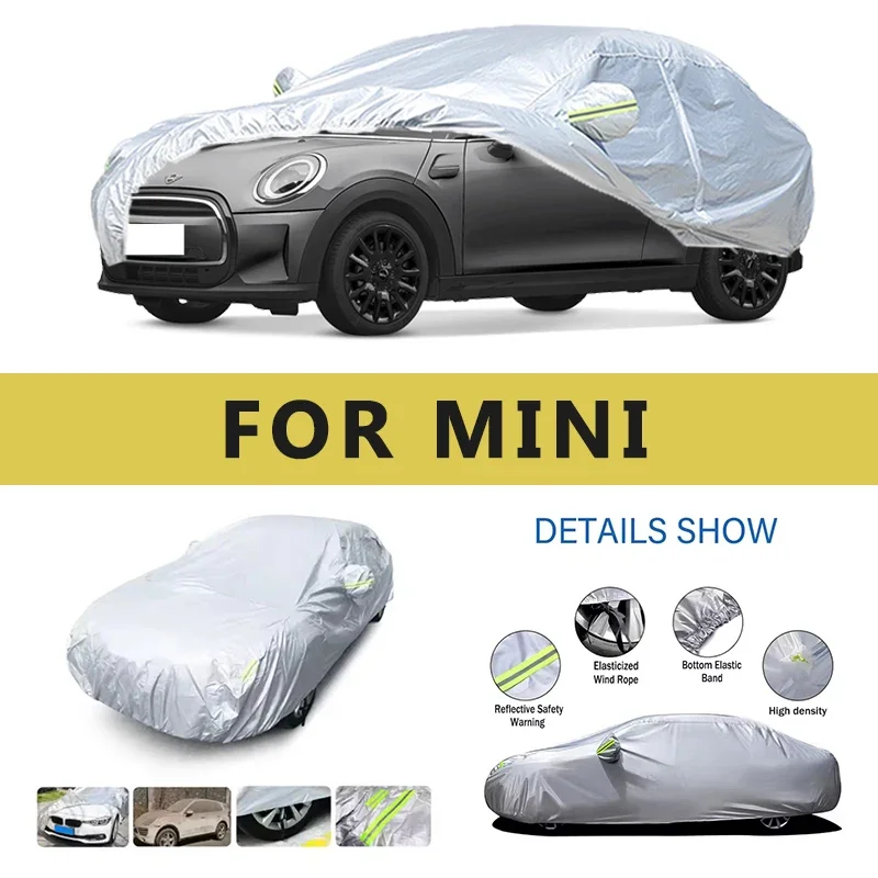 For MINI Car Cover Outdoor Protection Covers Snow Sunshade Waterproof Dustproof Exterior UV Car Accessories
For MINI Car Cover Outdoor Protection Covers Snow Sunshade Waterproof Dustproof Exterior UV Car Accessories