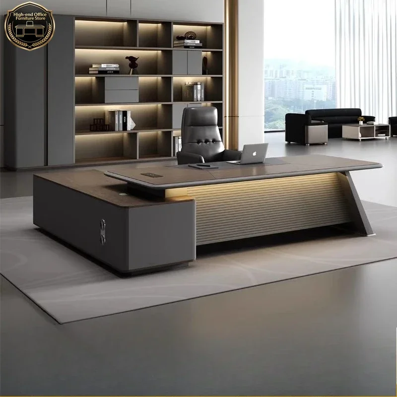 Executive Desk With Hutch Computer Desks Gamer Work Desk Organizer home Luxury Modern L Shaped Executive Office Desk Furniture
Executive Desk With Hutch Computer Desks Gamer Work Desk Organizer home Luxury Modern L Shaped Executive Office Desk Furniture