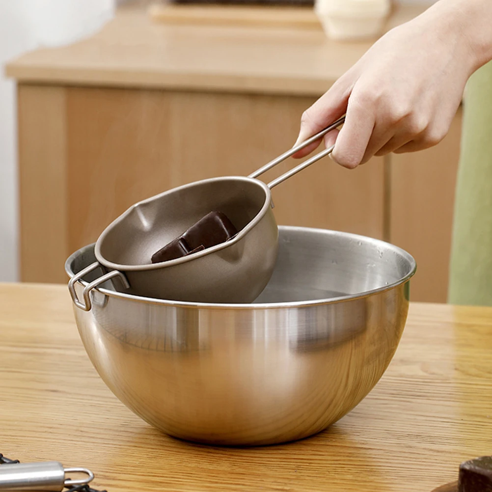 Baking Melting Bowl Carbon Steel Rust Resistant Butter Melt Tool Long Handle Warm Keeping Sauce Container Kitchen Supplies For
Baking Melting Bowl Carbon Steel Rust Resistant Butter Melt Tool Long Handle Warm Keeping Sauce Container Kitchen Supplies For