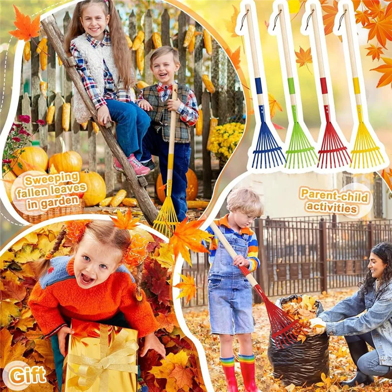 AF95-2Pcs Metal Kids Rakes With Hardwood Handle 27 Inch Small Rake For Gardening Mini Rake For Kids Garden Lawn Yard Tools
AF95-2Pcs Metal Kids Rakes With Hardwood Handle 27 Inch Small Rake For Gardening Mini Rake For Kids Garden Lawn Yard Tools
