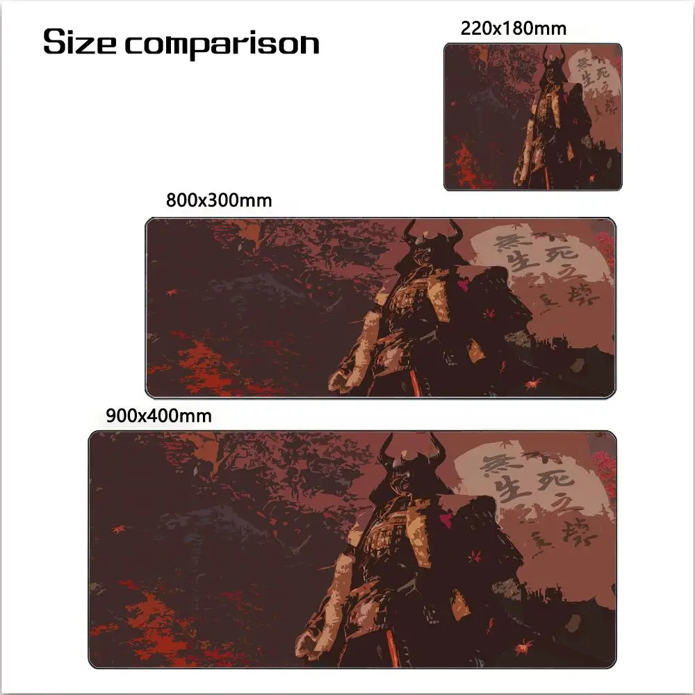 Samurai Warrior Mouse Pad Gamer Computer Accessories Keyboard Table Mat Black Mousepad Company Gaming Laptop Desk Accessory Pc
Samurai Warrior Mouse Pad Gamer Computer Accessories Keyboard Table Mat Black Mousepad Company Gaming Laptop Desk Accessory Pc