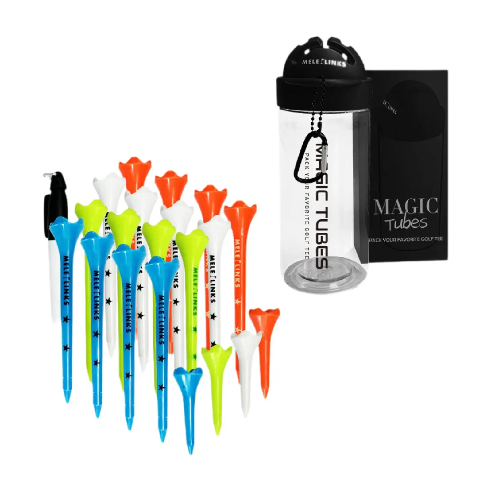 20Pcs Golf Tees Golfing Tees Increases Distance Speed Golfer Gift Golf Ball Holder Golf Ball Tees for Outdoor Driving Range
20Pcs Golf Tees Golfing Tees Increases Distance Speed Golfer Gift Golf Ball Holder Golf Ball Tees for Outdoor Driving Range