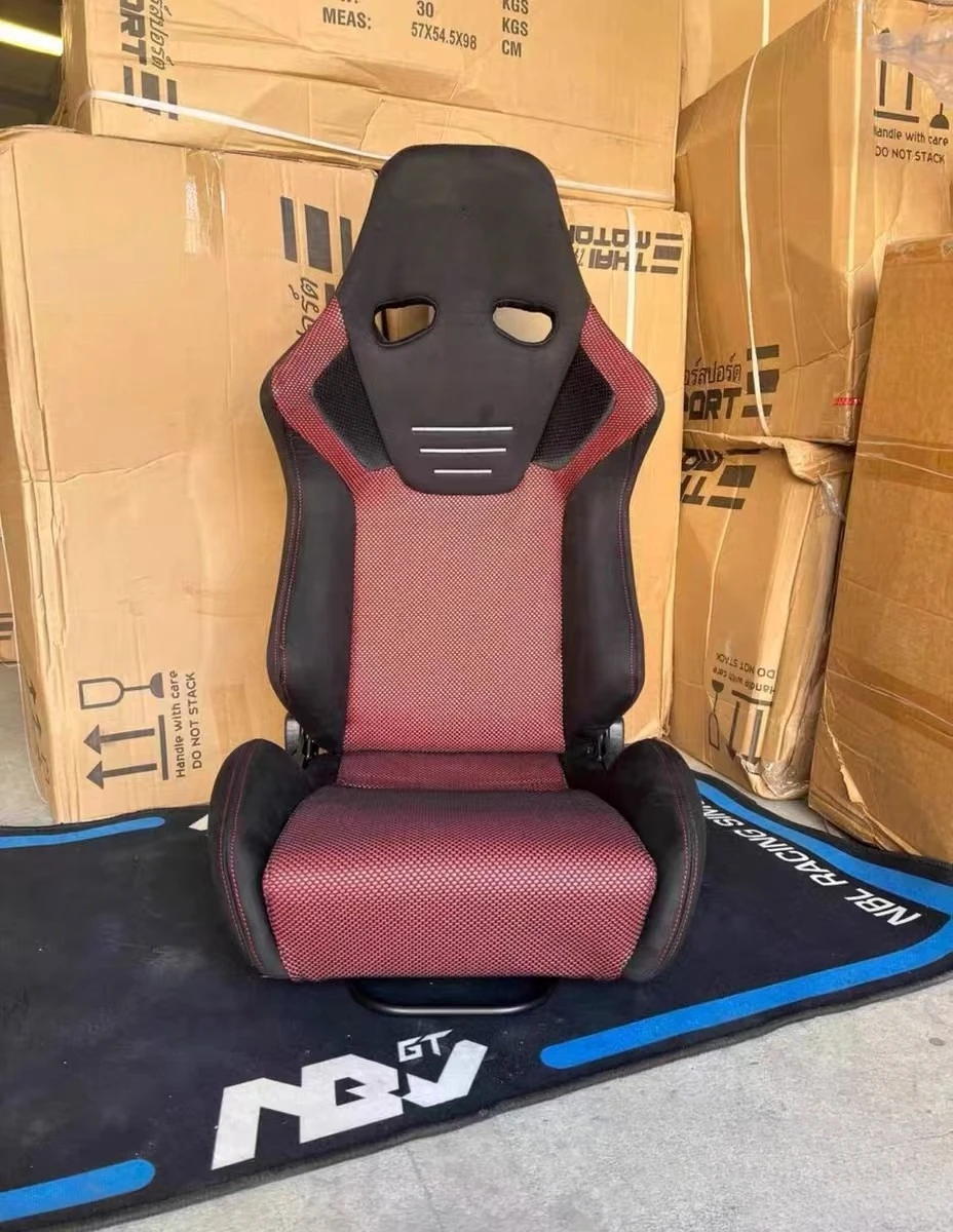 Universal Reinforced SR6 Racing Bucket Seat Car Modification Racing Seat Accessory