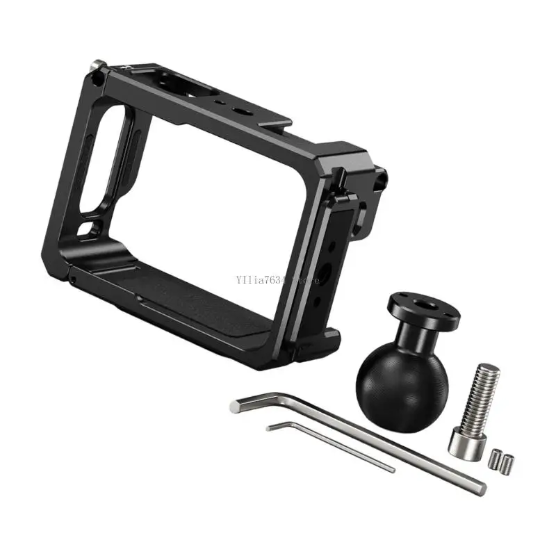Aluminum Alloys Metal Camera Cage For Go With Quick Release And 1inch Ball Head
Aluminum Alloys Metal Camera Cage For Go With Quick Release And 1inch Ball Head
