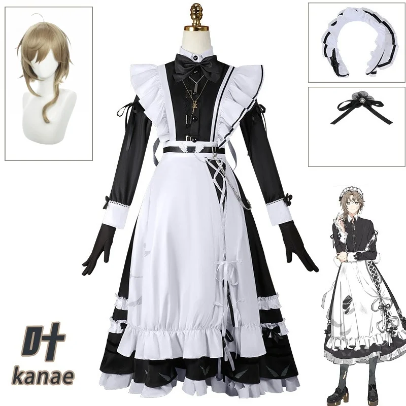 Nijisanji Vtuber Kanae Maid Outfit Cosplay Costume Halloween Xmas for Woman Man
Nijisanji Vtuber Kanae Maid Outfit Cosplay Costume Halloween Xmas for Woman Man
