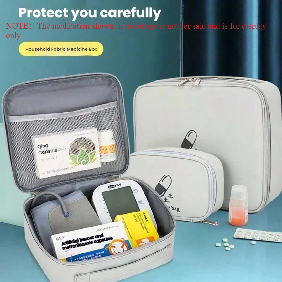 Portable Travel First Aid Kit Bag Compact Medical Storage Organizer for Emergency Small Medicine Package and Outdoor Activities
Portable Travel First Aid Kit Bag Compact Medical Storage Organizer for Emergency Small Medicine Package and Outdoor Activities
