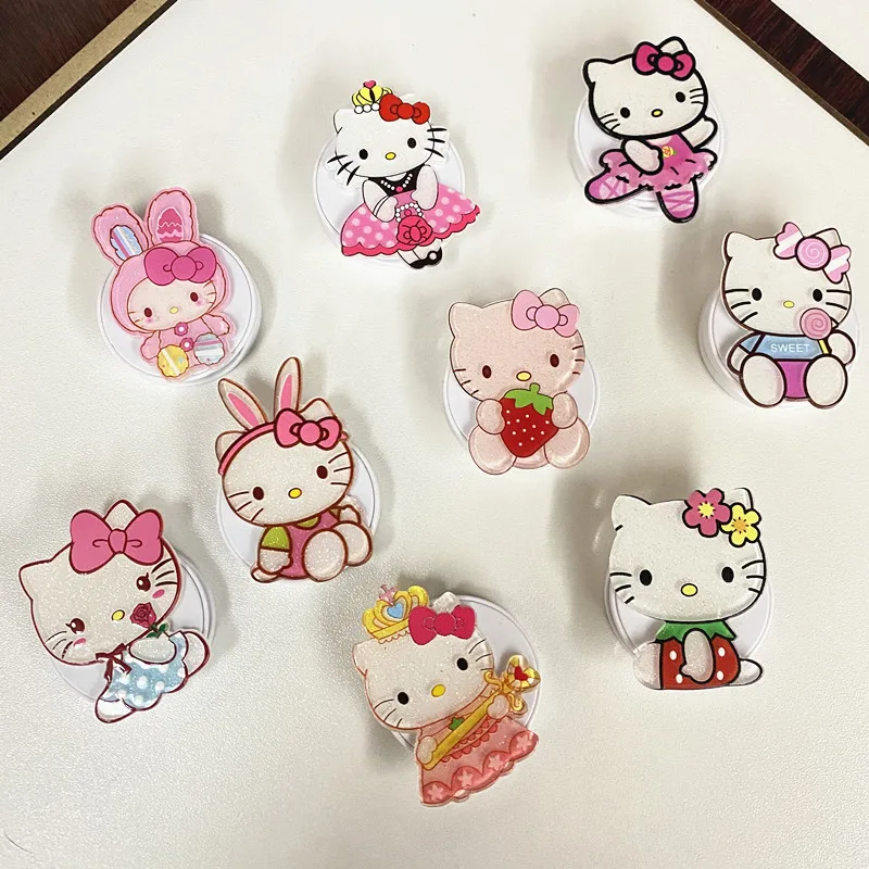 Sanrio Cute Hello Kitty Mobile Phone Holder Universal 3M Self-adhesive Scalable Folding Bracket Stretch Grip Phone Finger Stand
Sanrio Cute Hello Kitty Mobile Phone Holder Universal 3M Self-adhesive Scalable Folding Bracket Stretch Grip Phone Finger Stand