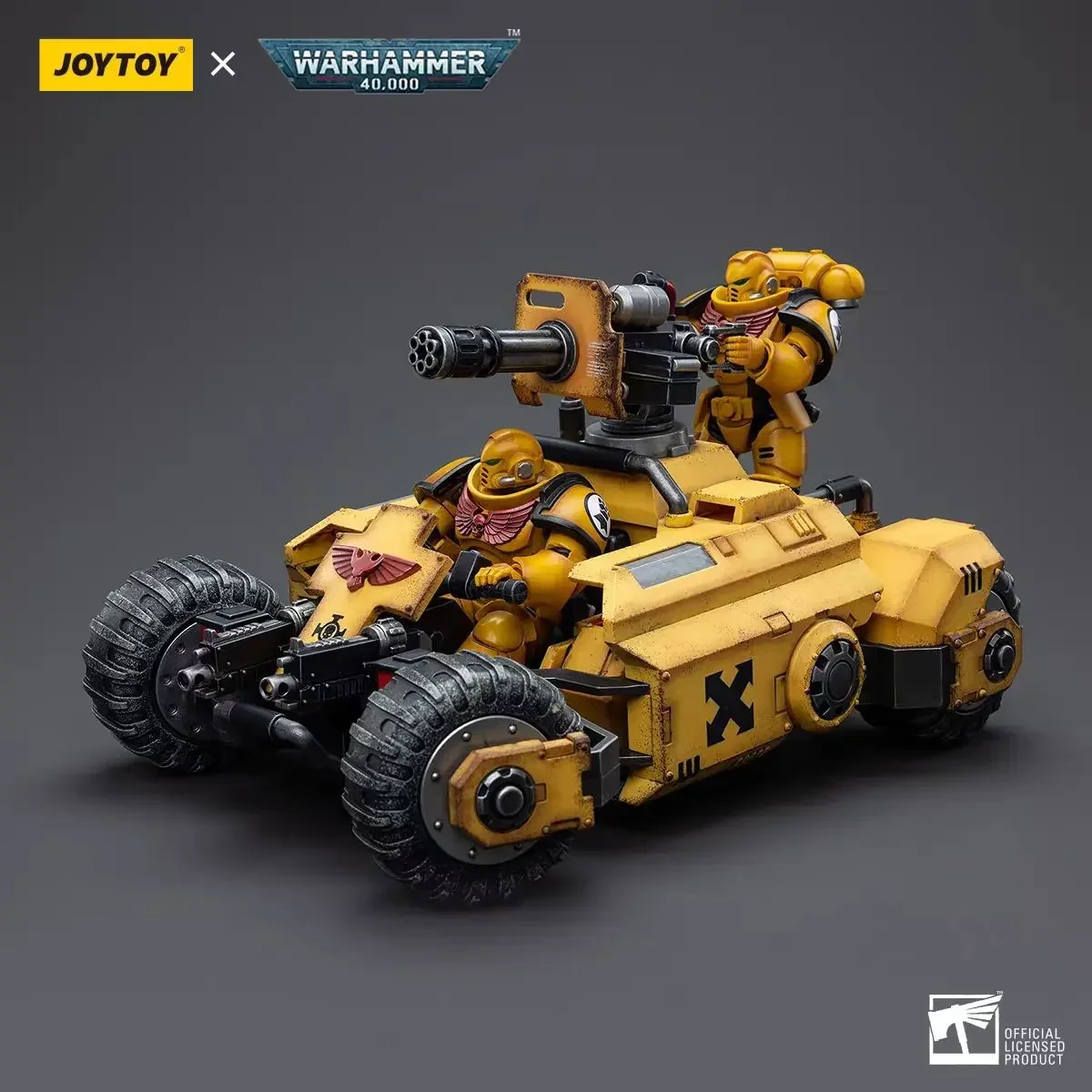 JOYTOY Warhammer 40k 1/18 Action Figures Anime 26cm Imperial Fists Primaris Invader ATV Collection Mecha
JOYTOY Warhammer 40k 1/18 Action Figures Anime 26cm Imperial Fists Primaris Invader ATV Collection Mecha