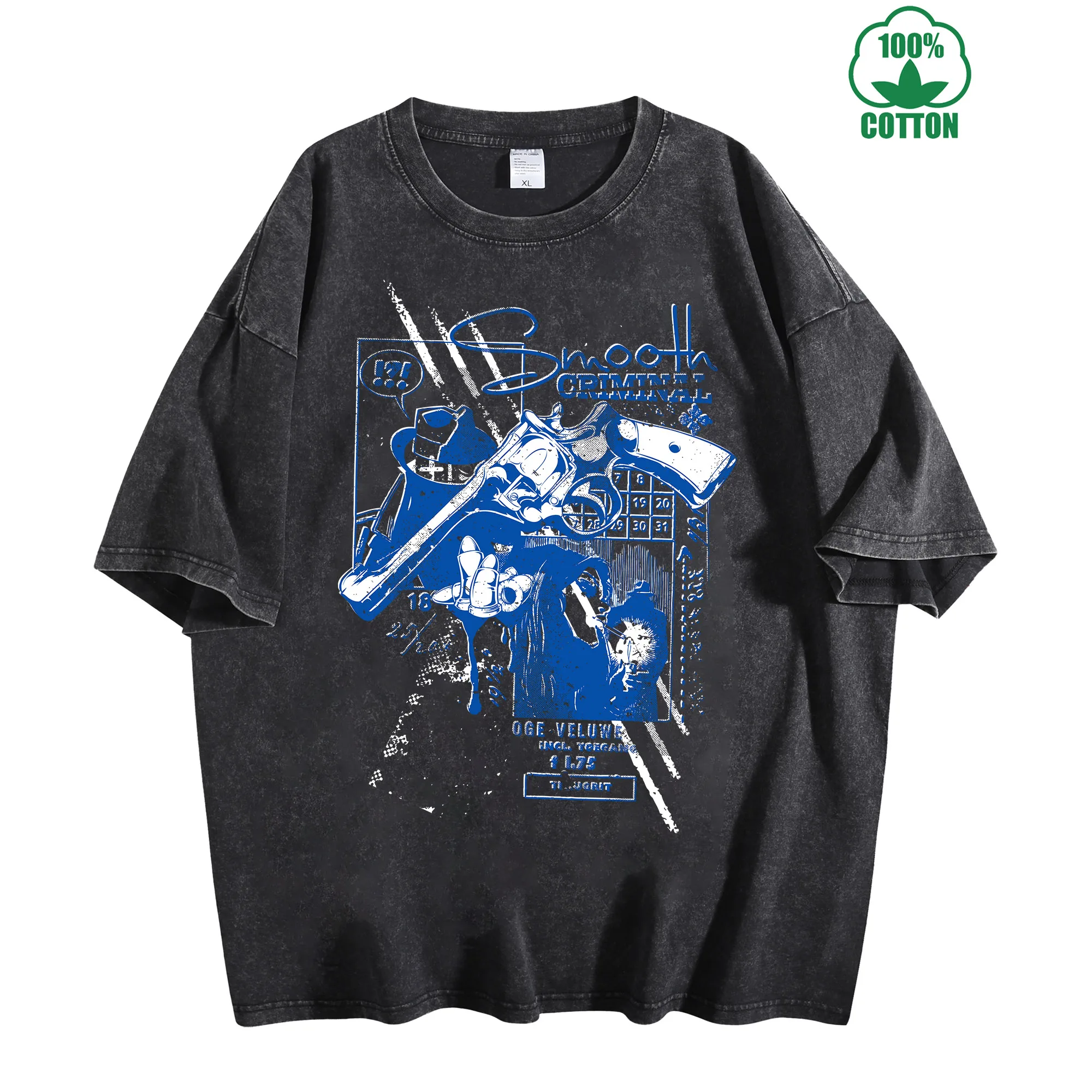 Fateful Revolver Vintage Washed T-Shirt 230g 100% Cotton Comfortable Oversized Streetwear Unisex
Fateful Revolver Vintage Washed T-Shirt 230g 100% Cotton Comfortable Oversized Streetwear Unisex