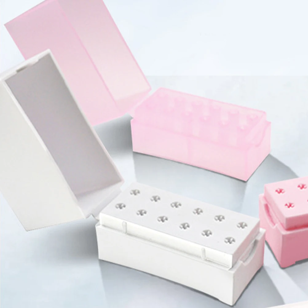 2pcs Nail Drill Bits Organizer Case Storage Box for Grinding Heads Manicure Supplies Portable Container Holder
2pcs Nail Drill Bits Organizer Case Storage Box for Grinding Heads Manicure Supplies Portable Container Holder