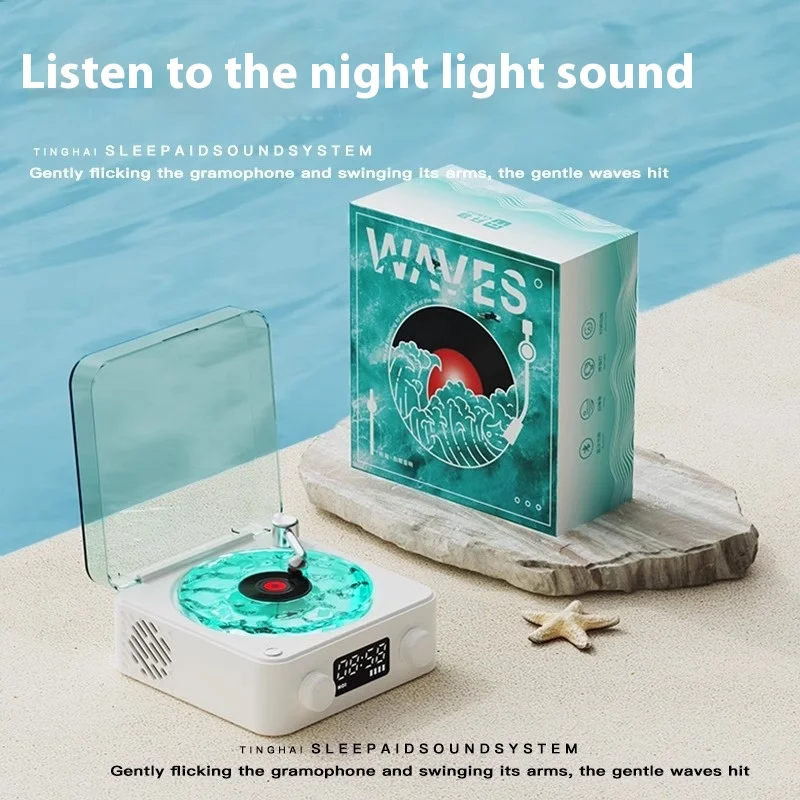2024 New Product Kaiwu Tinghai White Noise Speaker Wireless Bluetooth 5.0 Record Audio Atmosphere Light Gift Desktop Clock
2024 New Product Kaiwu Tinghai White Noise Speaker Wireless Bluetooth 5.0 Record Audio Atmosphere Light Gift Desktop Clock