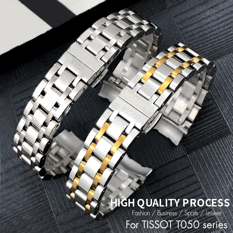16mm 316L Stainless Steel Watch strap for Tissot T050 1853 T-LADY Dressport T050217 T050207 Watchband Solid Metal Bracelets
16mm 316L Stainless Steel Watch strap for Tissot T050 1853 T-LADY Dressport T050217 T050207 Watchband Solid Metal Bracelets