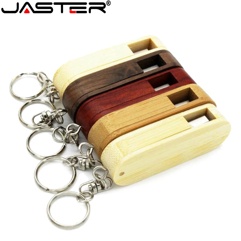 JASTER Wooden USB Flash Drive 64GB High Speed Pen Drive 32GB Rotatable Pendrive 16GB Memory Stick Business Gift Free Key Chain
JASTER Wooden USB Flash Drive 64GB High Speed Pen Drive 32GB Rotatable Pendrive 16GB Memory Stick Business Gift Free Key Chain