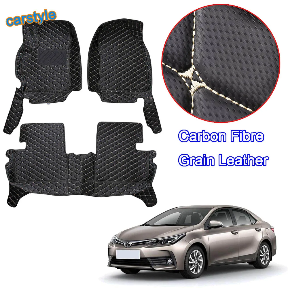 Комплект автомобильных ковриков для Toyota Corolla 2007-2013, левый руль, роскошный черный кожаный подкладка из искусственной кожи с объемным звуком
Комплект автомобильных ковриков для Toyota Corolla 2007-2013, левый руль, роскошный черный кожаный подкладка из искусственной кожи с объемным звуком