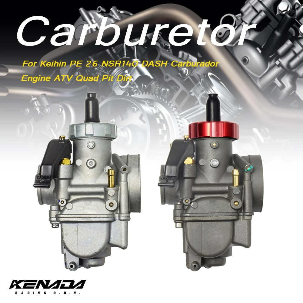 Карбюратор NSR140 для мотоцикла, карбюратор для квадроцикла Keihin PE 26 мм
Карбюратор NSR140 для мотоцикла, карбюратор для квадроцикла Keihin PE 26 мм