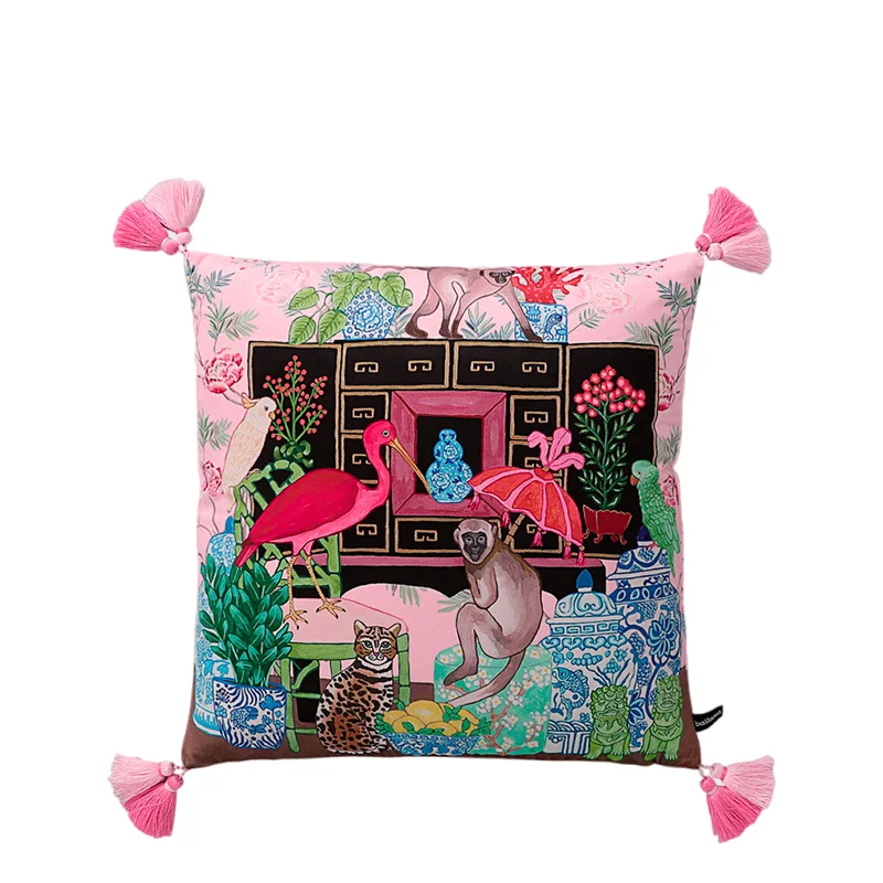 Inspired Luxury Velvet Cushion Cover Square Coral Mystical Animal Themes Throw Pillow Case For Sofa Couch Vintage Double Side
Inspired Luxury Velvet Cushion Cover Square Coral Mystical Animal Themes Throw Pillow Case For Sofa Couch Vintage Double Side