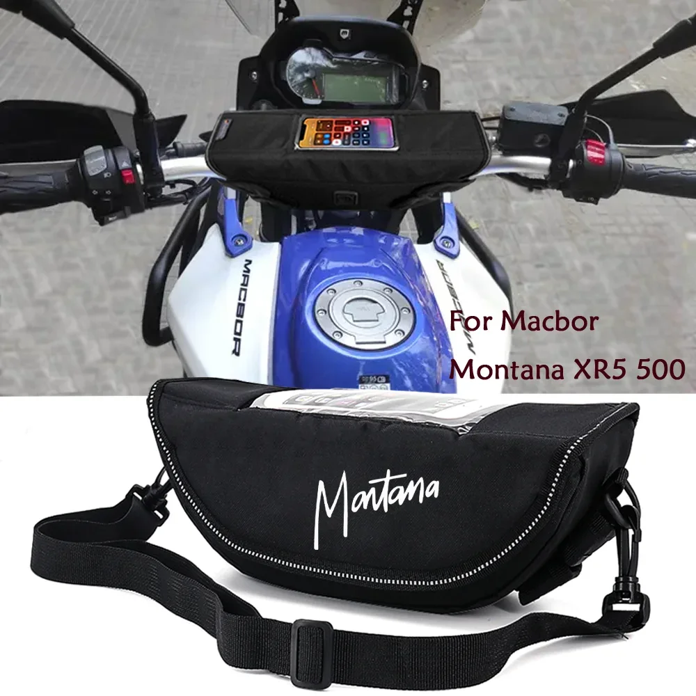 Motorcycle Handlebar Bag for Macbor Montana XR5 500 Montana xr5 500 2023-2025Accessories Portable Waterproof Phone Bags
Motorcycle Handlebar Bag for Macbor Montana XR5 500 Montana xr5 500 2023-2025Accessories Portable Waterproof Phone Bags