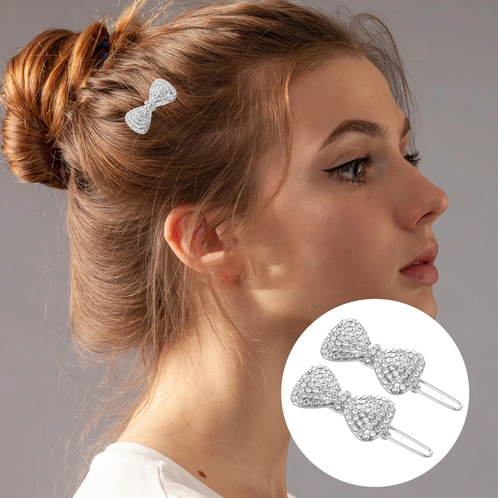 2pcs Shiny Rhinestones Claw Barrettes for Women Girls Clips For Women Hair Accessories Decorative Bow Hair
2pcs Shiny Rhinestones Claw Barrettes for Women Girls Clips For Women Hair Accessories Decorative Bow Hair