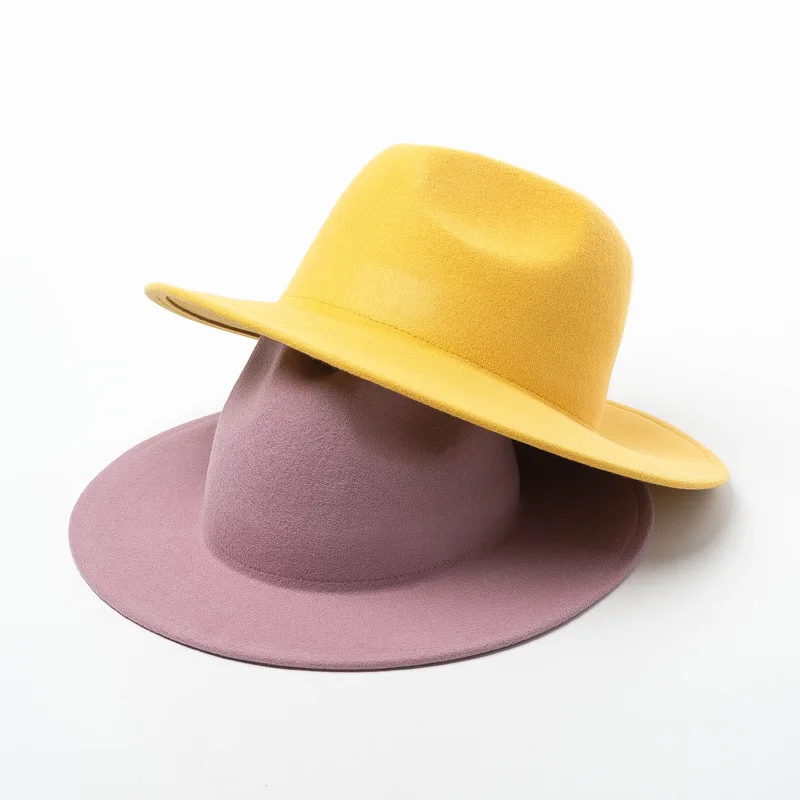 X351 New Simple Fashion Bare Body Wool Jazz Caps Casual Wool Felt Jazz Hat Womens Church Hats Wool Fedora Hats
X351 New Simple Fashion Bare Body Wool Jazz Caps Casual Wool Felt Jazz Hat Womens Church Hats Wool Fedora Hats