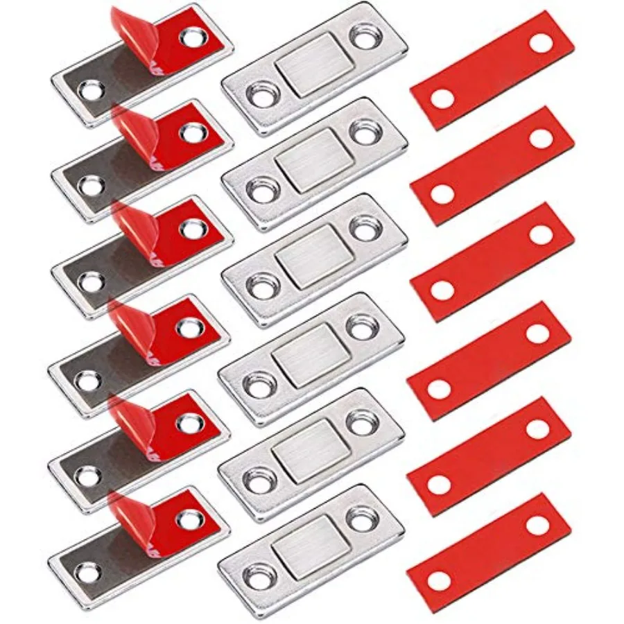 Cabinet Door Magnets 6 Pack Ultra Thin Magnetic Door Catch Stainless Steel Drawer Magnet Catch for Sliding Door Closure Kitchen
Cabinet Door Magnets 6 Pack Ultra Thin Magnetic Door Catch Stainless Steel Drawer Magnet Catch for Sliding Door Closure Kitchen