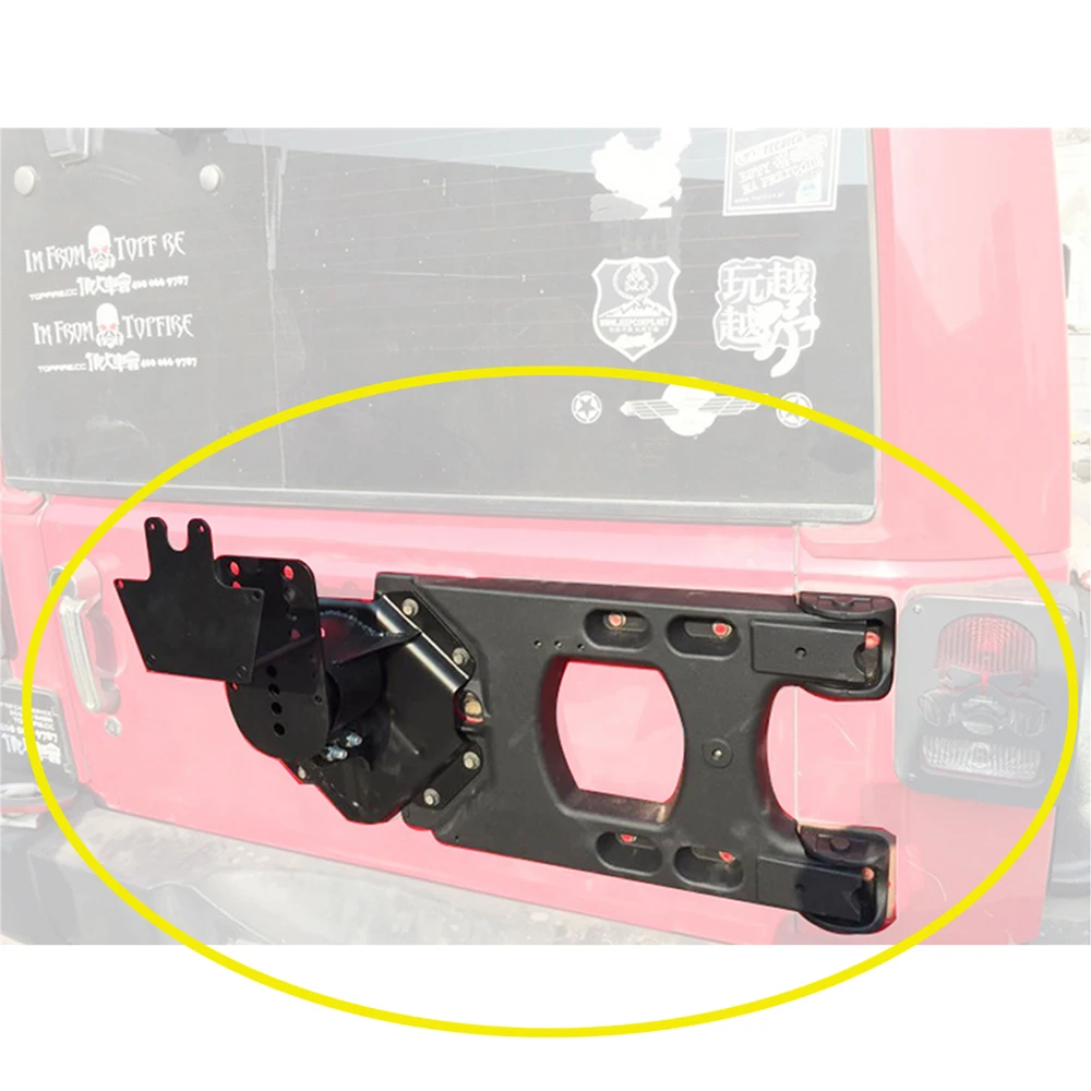 Кронштейн запасного колеса Lantsun J152 для Jeep для Wrangler JK 2007-2017, держатель запасного колеса
Кронштейн запасного колеса Lantsun J152 для Jeep для Wrangler JK 2007-2017, держатель запасного колеса