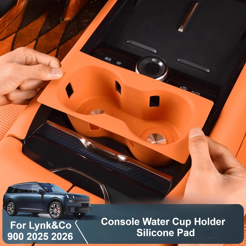 For Lynk&Co 900 2025 2026 Center Console Water Cup Holder Silicone Pad Waterproof Anti-shock Drinks Holder Protective Mat
For Lynk&Co 900 2025 2026 Center Console Water Cup Holder Silicone Pad Waterproof Anti-shock Drinks Holder Protective Mat