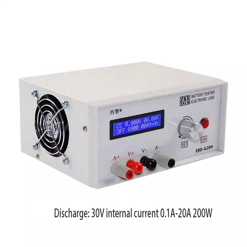 EBD-A20H battery capacity tester electronic load power tester discharge tester 20A
EBD-A20H battery capacity tester electronic load power tester discharge tester 20A