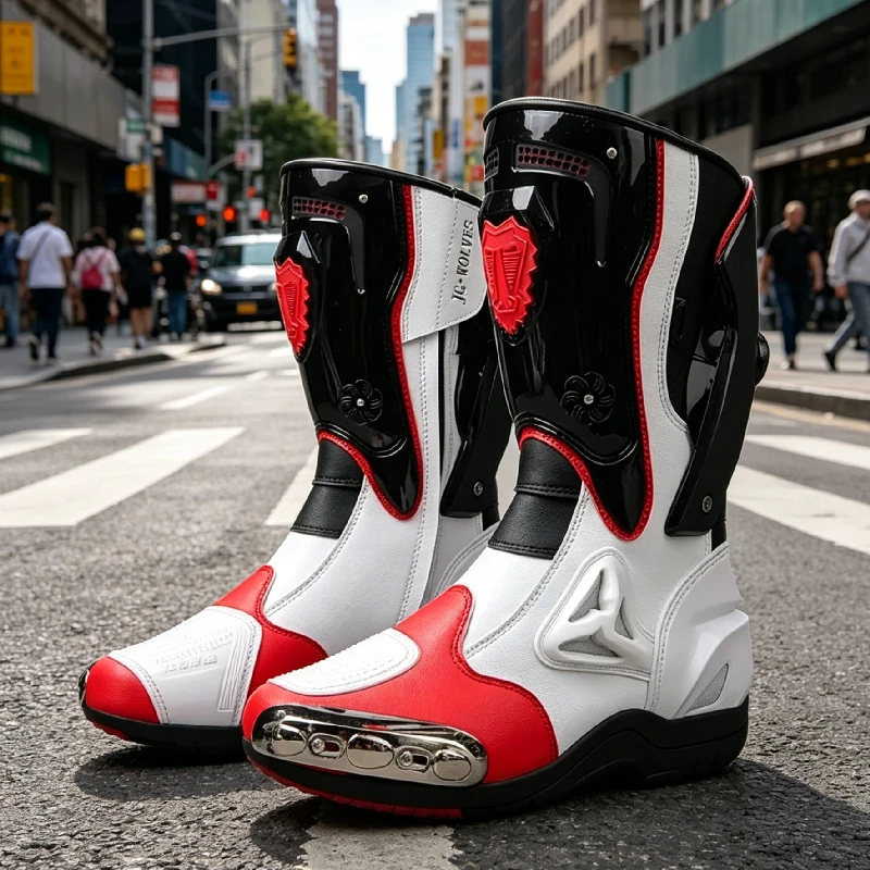 Motorcycle Shoes Anti-Fall Riding Boots Man Waterproof Motorcycle Boots Trainer Boots for Motorcyclist Men Botas Moto Hombre
Motorcycle Shoes Anti-Fall Riding Boots Man Waterproof Motorcycle Boots Trainer Boots for Motorcyclist Men Botas Moto Hombre