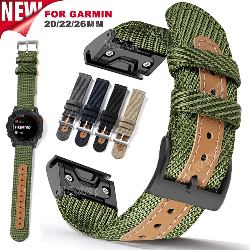 Sport Nylon Watch Strap for Garmin Fenix 7 6X 6S 6 Pro 5X 5 5S 3HR Bracelet for Garmin Watch Band 26mm 22m 20mm Accessories
Sport Nylon Watch Strap for Garmin Fenix 7 6X 6S 6 Pro 5X 5 5S 3HR Bracelet for Garmin Watch Band 26mm 22m 20mm Accessories