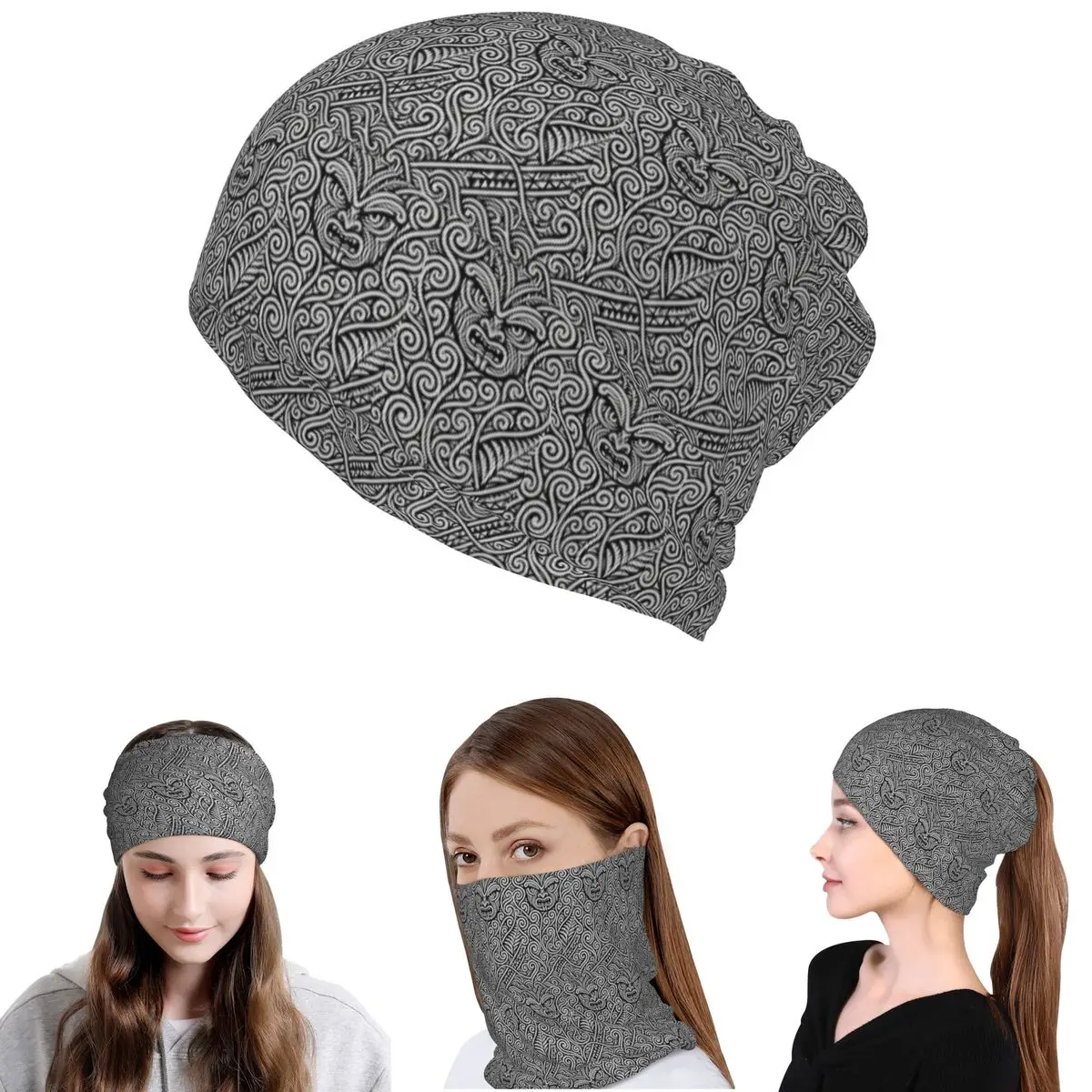 Tribal Maori Warrior Tattoo New Zealand Proud Bandana Neck Cover Magic Scarf Multifunction Balaclava Beanies Hat Adult Windproof
Tribal Maori Warrior Tattoo New Zealand Proud Bandana Neck Cover Magic Scarf Multifunction Balaclava Beanies Hat Adult Windproof