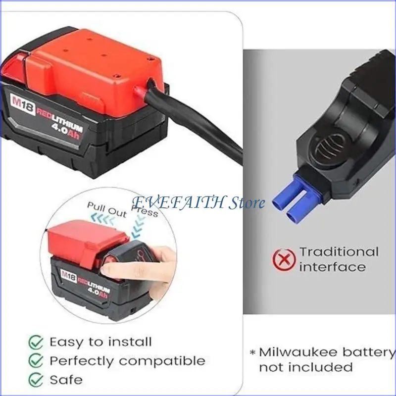 124B 18V адаптер соединительного кабеля для аккумулятора 8AWG пусковой кабель для автоматического запуска автомобиля с помощью
124B 18V адаптер соединительного кабеля для аккумулятора 8AWG пусковой кабель для автоматического запуска автомобиля с помощью