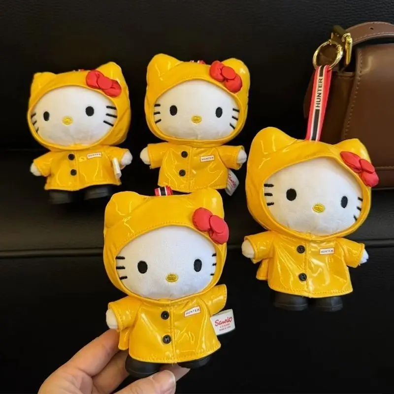 Aesthetic Hunter Hello Kitty Raincoat KT Cat Plush Pendant Kawaii Bag Key Ring Cute Charm Birthday Holiday Gift For Girls Ladies
Aesthetic Hunter Hello Kitty Raincoat KT Cat Plush Pendant Kawaii Bag Key Ring Cute Charm Birthday Holiday Gift For Girls Ladies