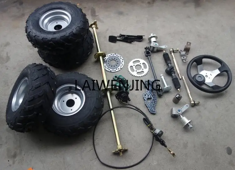 SGF Suspension Kart Modified Accessories 7 Inch Wheel Brake Rear Axle Suspension Steering
SGF Suspension Kart Modified Accessories 7 Inch Wheel Brake Rear Axle Suspension Steering