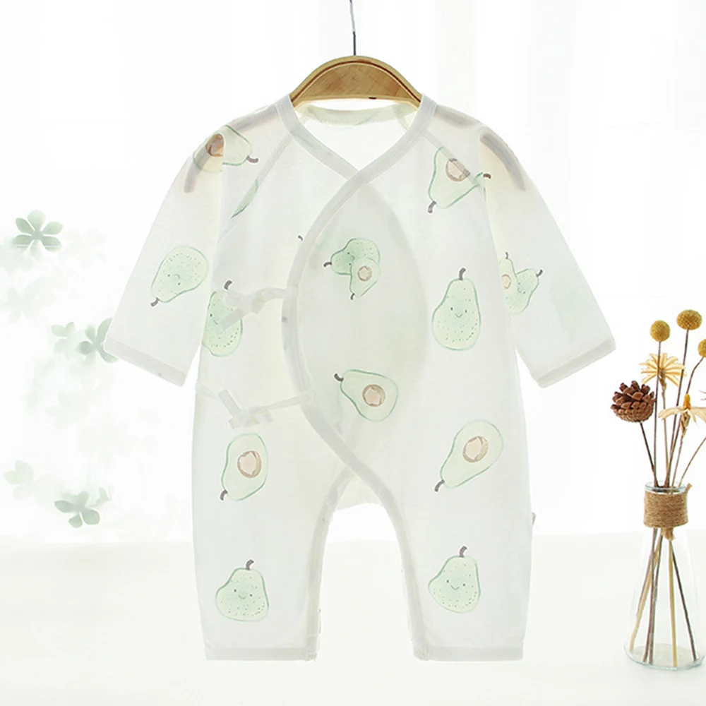Baby Rompers Boys Summer Long Sleeve Newborn Baby Girl Jumpsuit Thin Breathable Hospital Unisex Baby Clothes 0 6 Months
Baby Rompers Boys Summer Long Sleeve Newborn Baby Girl Jumpsuit Thin Breathable Hospital Unisex Baby Clothes 0 6 Months