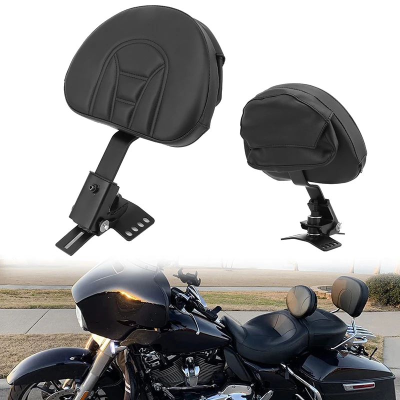 Motorcycle Adjustable Plug-in Driver Backrest Rider Backrest For Harley Touring Electra Road Street Glide Road King 1997-2022
Motorcycle Adjustable Plug-in Driver Backrest Rider Backrest For Harley Touring Electra Road Street Glide Road King 1997-2022