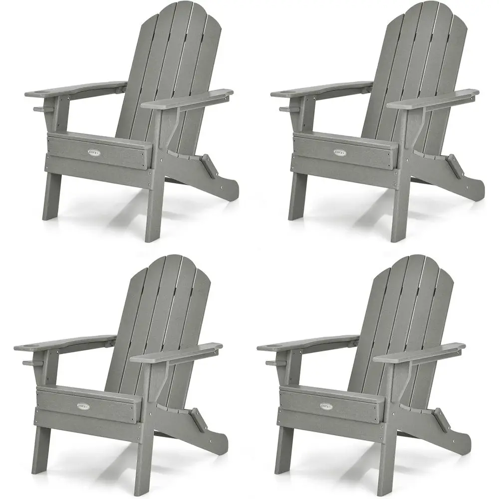 Outdoor olding Adirondack Chair, HDPE Armchairs with Cup Holder, Weather Resistant Lounger Chair or Patio Garden ire Pit Backyar
Outdoor olding Adirondack Chair, HDPE Armchairs with Cup Holder, Weather Resistant Lounger Chair or Patio Garden ire Pit Backyar