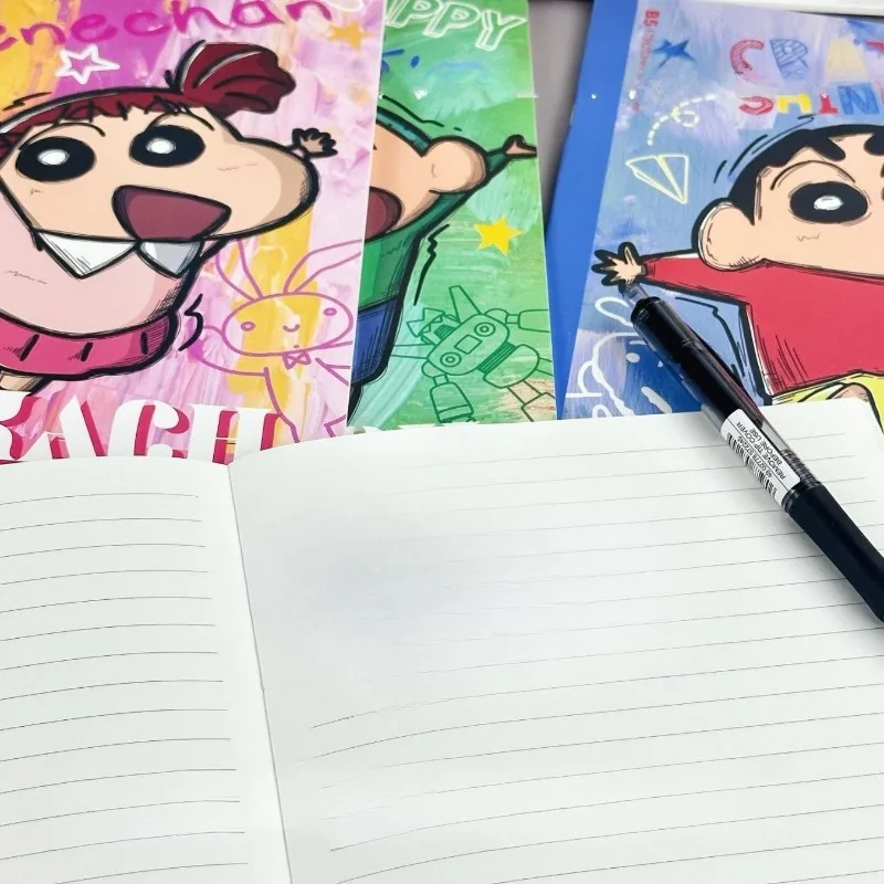 Hot Kawaii Shinchan Series Oil Painting Style Notebook Cartoon Characters Cute Print B5 Lineae Transversae Inner Page Diary
Hot Kawaii Shinchan Series Oil Painting Style Notebook Cartoon Characters Cute Print B5 Lineae Transversae Inner Page Diary