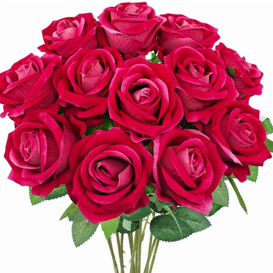 50Pcs Artificial Flowers Roses Bouquets Home Living Room Vase Filler Decor Accessory Wedding Plant Bridal Outdoor Yard Wholesale
50Pcs Artificial Flowers Roses Bouquets Home Living Room Vase Filler Decor Accessory Wedding Plant Bridal Outdoor Yard Wholesale