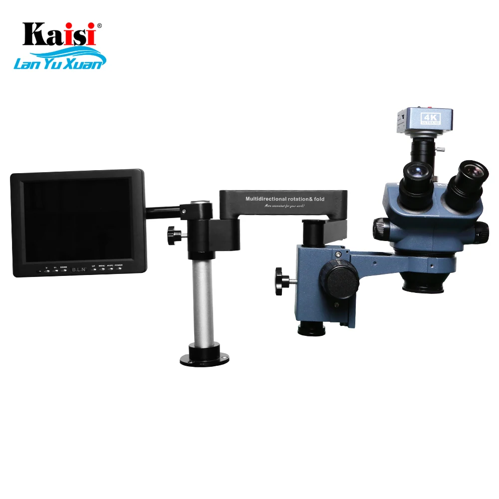 Kaisi 37050 MRS Microscope Trinocular 360 Degree Folding Stand 4K Camera Phone Repair Tool
Kaisi 37050 MRS Microscope Trinocular 360 Degree Folding Stand 4K Camera Phone Repair Tool