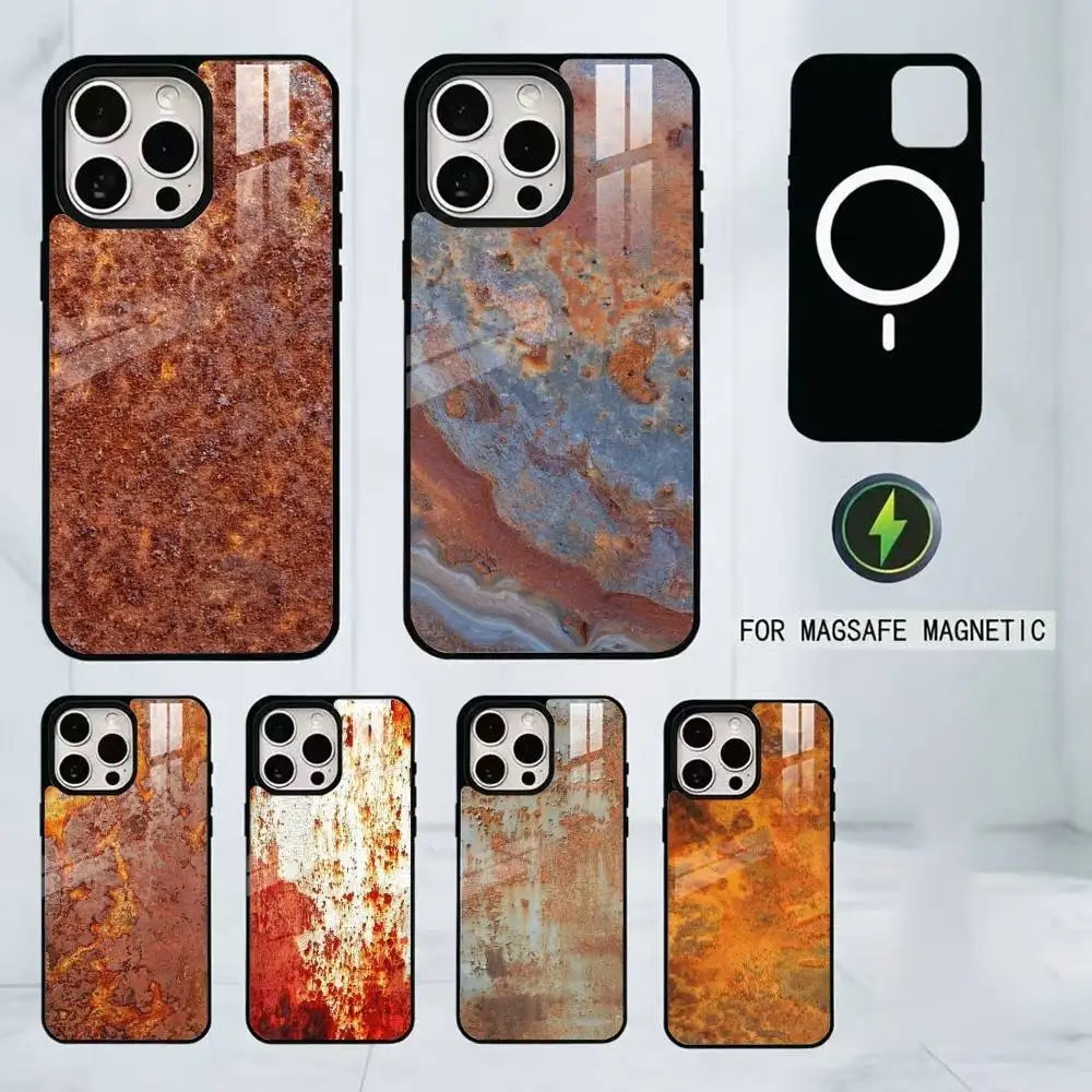 Retro Industrial Style Rusty Phone Case For iPhone17,16,15,14,13,12,11 Plus,Pro Magnetic with Magsafe Wireless Charging
Retro Industrial Style Rusty Phone Case For iPhone17,16,15,14,13,12,11 Plus,Pro Magnetic with Magsafe Wireless Charging