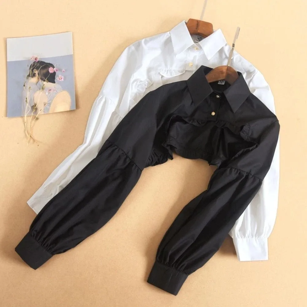 Vintage Sleeve Shirt Collar Courtly Style Puff Sleeve Puff Long Sleeve Top Ruffles Faux Decorative Women Puff Long Sleeve
Vintage Sleeve Shirt Collar Courtly Style Puff Sleeve Puff Long Sleeve Top Ruffles Faux Decorative Women Puff Long Sleeve