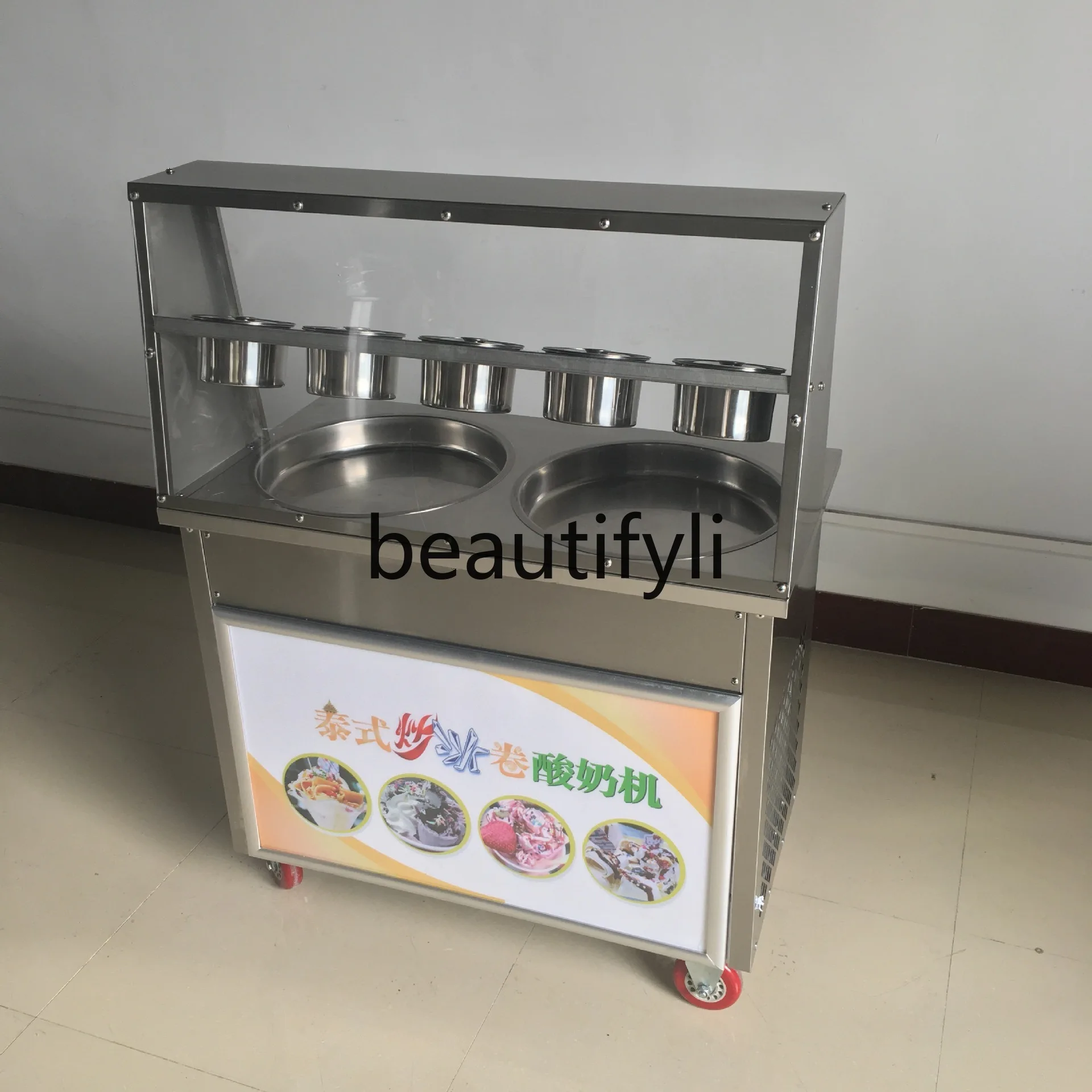 Двойная крышка ремня под давлением для обеих горшков, машина для жарки йогурта, коммерческая машина для приготовления жареного льда, машина для приготовления жареных фруктов с молоком
Двойная крышка ремня под давлением для обеих горшков, машина для жарки йогурта, коммерческая машина для приготовления жареного льда, машина для приготовления жареных фруктов с молоком