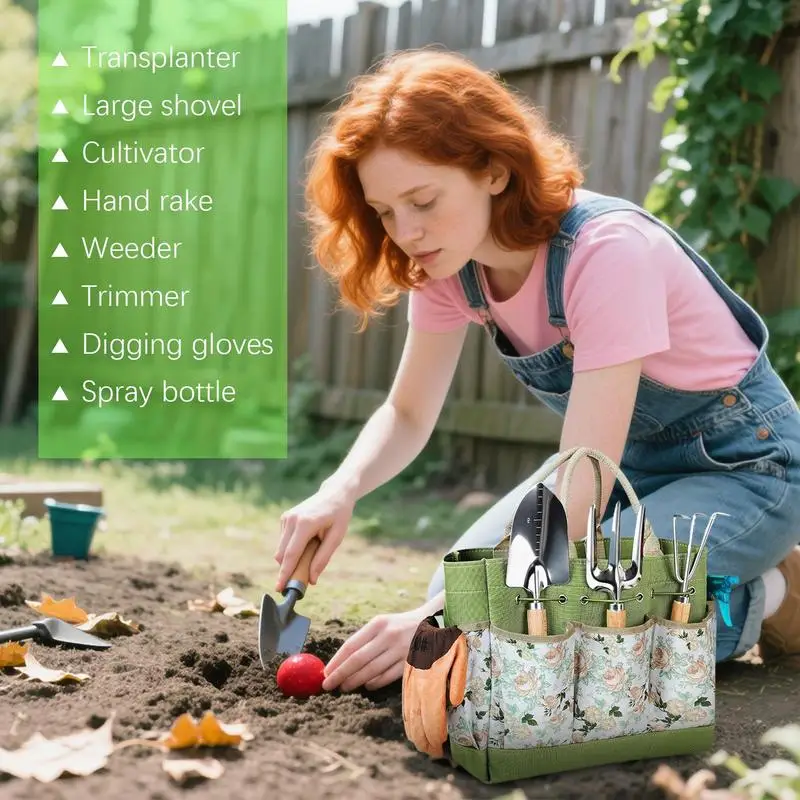 Garden Tool Set for Women Heavy Duty Gardening Tool Garden Planting Pruning Digging Supplies Manual Weeder Picker for Lawn Farm
Garden Tool Set for Women Heavy Duty Gardening Tool Garden Planting Pruning Digging Supplies Manual Weeder Picker for Lawn Farm