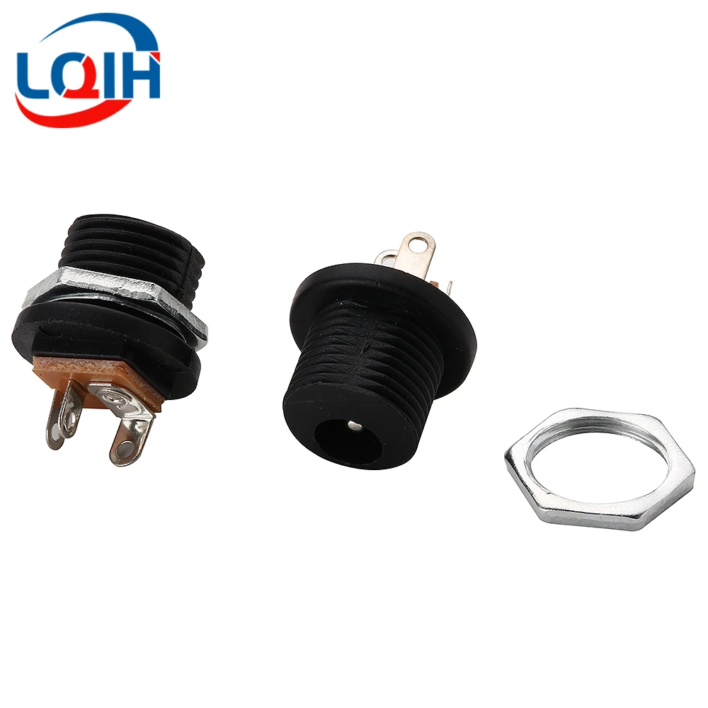 10Pcs DC-021 5.5x2.1mm DC Power Female Socket Supply Connector 5.5*2.1mm 3 Pin Panel Mount Jack Plug Adapter Connectors
10Pcs DC-021 5.5x2.1mm DC Power Female Socket Supply Connector 5.5*2.1mm 3 Pin Panel Mount Jack Plug Adapter Connectors