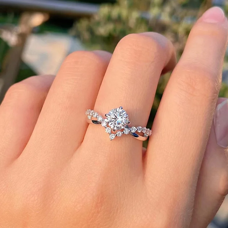 S925 Sterling Silver floer shape Diamond Open Rings For Women Wedding Engagement Bridal Jewelry Elegant Ring Fashion Accessories
S925 Sterling Silver floer shape Diamond Open Rings For Women Wedding Engagement Bridal Jewelry Elegant Ring Fashion Accessories