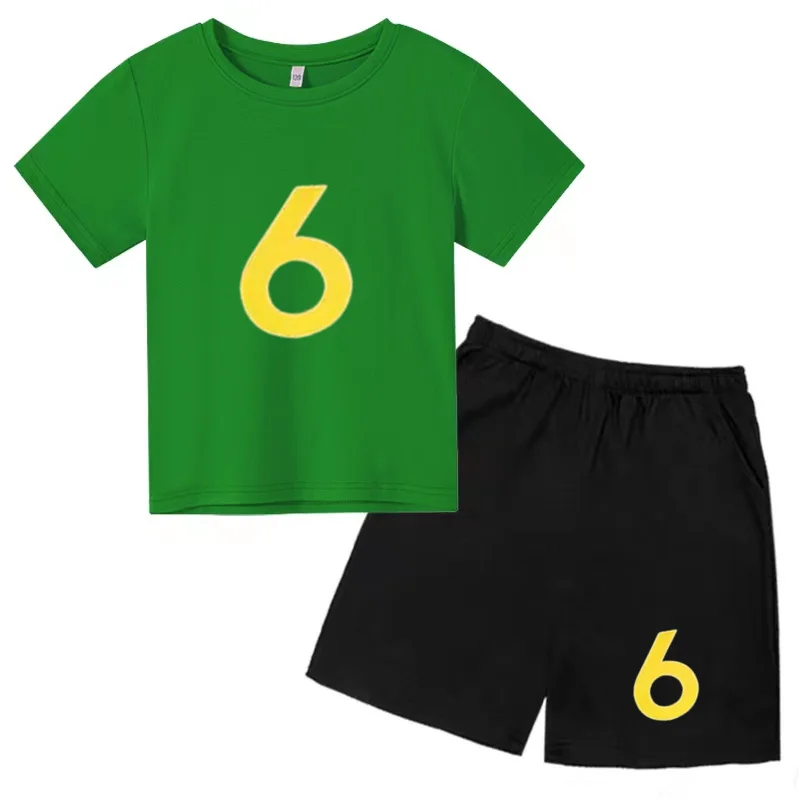 Kids2D printed letter T-shirt set For Boys and girls aged 2-12 hot Selling Casual Sports Short Sleeved Shorts Two-piece set
Kids2D printed letter T-shirt set For Boys and girls aged 2-12 hot Selling Casual Sports Short Sleeved Shorts Two-piece set